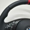 Bmw E46 E39 Steering wheel carbon trim left side of carbon trim nad top red stripe