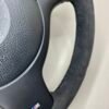 Alcantara E39 E46 Steering wheel close up