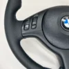 bmw e39 e46 e53 m sport steering wheel perforated leather m stitch bottom left
