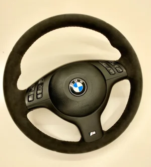 bmw e46 e39 e53 m sport steering wheel alcantara main