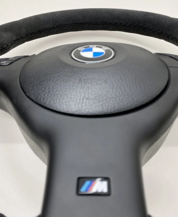 bmw e46 e39 e53 m sport steering wheel alcantara airbag