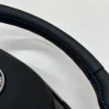bmw e46 e39 e53 m sport steering wheel smooth leather carbon trim stitching of top