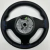 bmw e46 e39 e53 m sport steering wheel smooth leather carbon trim bac k side view