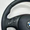 bmw e46 e39 e53 m sport steering wheel smooth leather all around top left