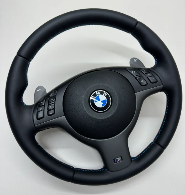 bmw e46 m3 smg steering wheel with paddles