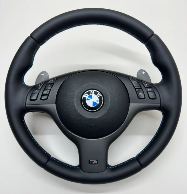 bmw e46 m3 smg steering wheel with paddles middle