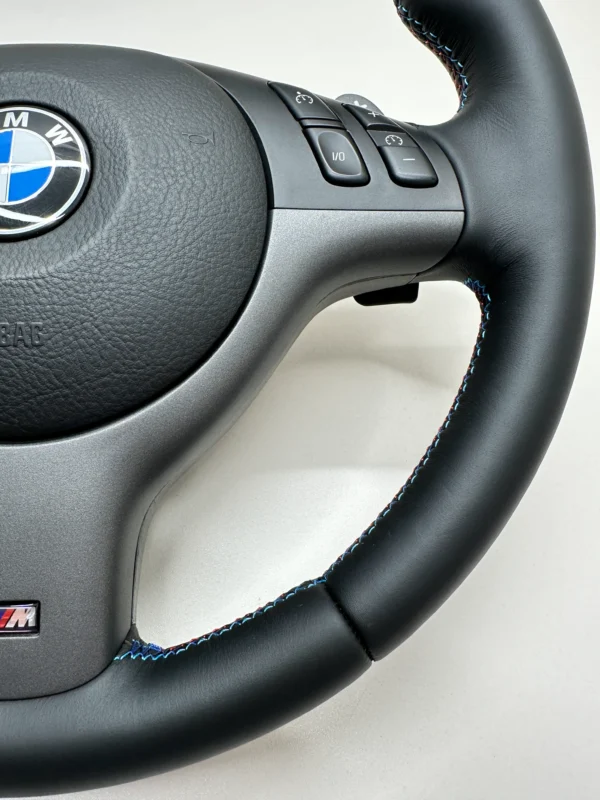 bmw e46 m3 smg steering wheel with paddles bottom right
