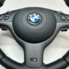 bmw e46 m3 smg steering wheel with paddles airbag and plastic trim