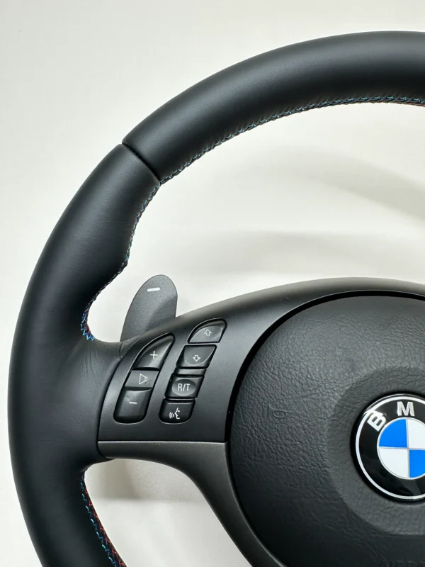bmw e46 m3 smg steering wheel with paddles top left