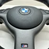 bmw e46 m3 smg steering wheel with paddles airbag and stitching