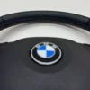bmw e46 m3 smg steering wheel with paddles top stitching