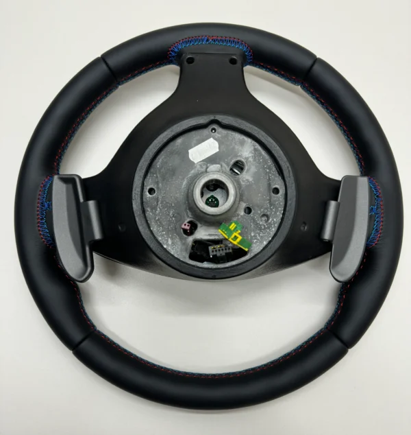 bmw e46 m3 smg steering wheel with paddles back side