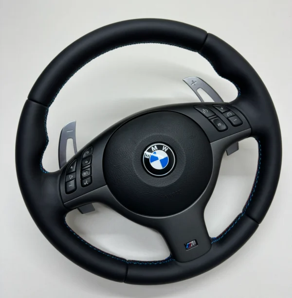 bmw e46 m3 smg steering wheel aftermarket paddle shifters