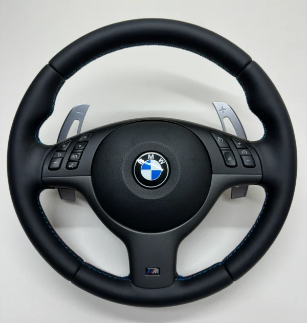 bmw e46 m3 smg steering wheel aftermarket paddle shifters middle