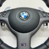 bmw e46 m3 smg steering wheel aftermarket paddle shifters airbag