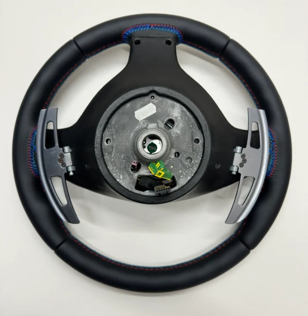 bmw e46 m3 smg steering wheel aftermarket paddle shifters back side