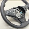 bmw-e60-e63-e64-m-sport-steering-wheel-04 bmw e60 e63 e64 m sport steering wheel m tricolor stitching left side view