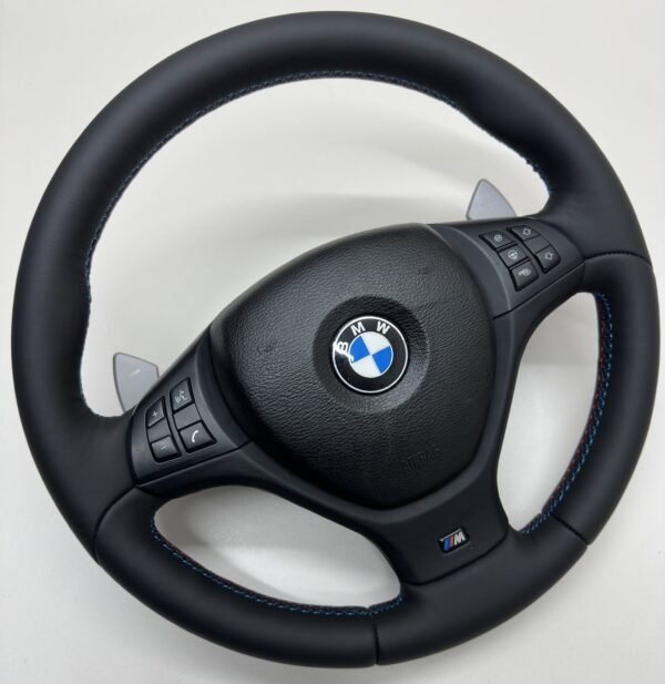 bmw x5 e70 x6 e71 smg m sport steering wheel with heating and m stitching with airbag