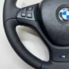 bmw x5 e70 x6 e71 smg m sport steering wheel with heating and m stitching left bottom view