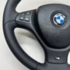 bmw x5 e70 x6 e71 m sport steering wheel m stitching with airbag left bottom view