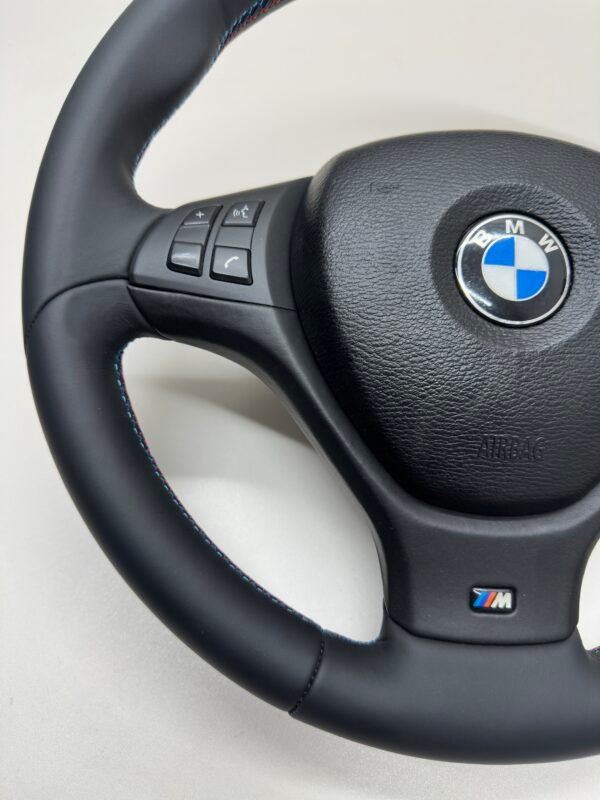 bmw x5 e70 x6 e71 m sport steering wheel m stitching with airbag left bottom view