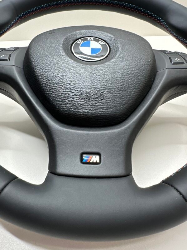 bmw x5 e70 x6 e71 m sport steering wheel m stitching with airbag bottom view