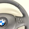 bmw e82 e88 e92 m sport steering wheel closeup of the top right of the steering wheel