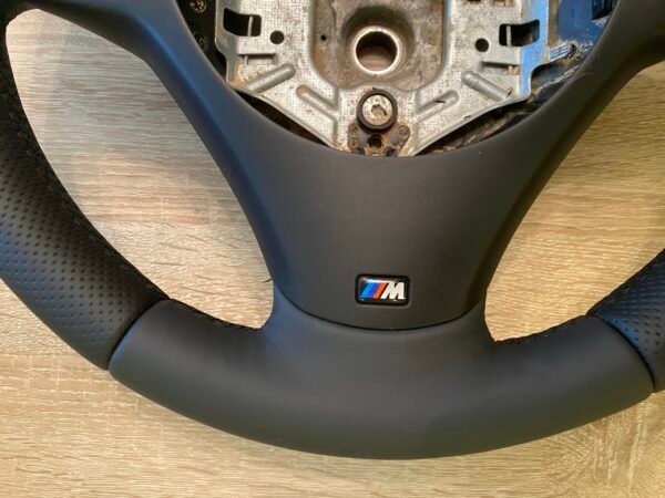 bmw e82 e90 e92 m sport steering wheel bottom and plastic trim with m logo