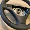 bmw e82 e90 e92 m sport steering wheel angled left side of the steering wheel