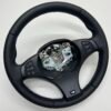 bmw-e83-x3-m-sport-steering-wheel-01 bmw e83 x3 m sport steering wheel smooth leather m stitching no airbag