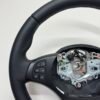 bmw-e83-x3-m-sport-steering-wheel-07 bmw e83 x3 m sport steering wheel smooth leather m stitching no airbag top left view