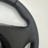 buttonless bmw e90 e92 e87 e82 m sport steering wheel back right of the steering wheel m stitches