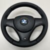 buttonless bmw e90 e92 e87 e82 m sport steering wheel complete with airbag black stitching