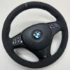 bmw e90 e92 m3 alcantara cs edition steering wheel with carbon trim buttons and airbag