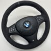 bmw e90 e92 m3 alcantara cs edition steering wheel with m sport trim buttons and airbag