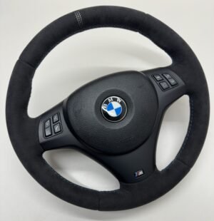 bmw e90 e92 m3 alcantara cs edition steering wheel with m sport trim buttons and airbag