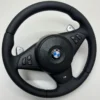 bmw m5 60 m6 e63 smg m sport steering wheel with paddle shifters m stitching