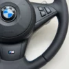 bmw m5 60 m6 e63 smg m sport steering wheel with paddle shifters m stitching bottom right view