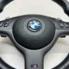 oem bmw e46 m3 smg steering wheel m stitch with paddles airbag