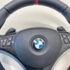 bmw e82 e88 e92 performance steering wheel carbon red stripe airbag