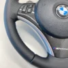 bmw e82 e88 e92 performance steering wheel carbon red stripe left bottom side