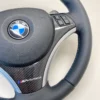 bmw e82 e88 e92 performance steering wheel carbon red stripe bottom right
