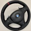 bmw e82 e92 e93 m sport steering wheel with prelci paddles red stripe