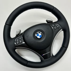 bmw e90 e92 e93 Sport Performance steering wheel with pre lci paddle shifters