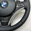 bmw e90 e92 e93 Sport Performance steering wheel with pre lci paddle shifters bottom right view