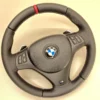 bmw e88 e90 e92 m sport steering wheel lci paddle shifters red stripe
