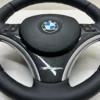 bmw e90 e82 e87 Sport Performance steering wheel with lci paddle shifters top stitching quality