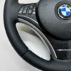 bmw e90 e82 e87 Sport Performance steering wheel with lci paddle shifters bottom left view