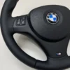 bmw e90 e92 e93 m sport steering wheel with lci paddle shifters left bottom side view