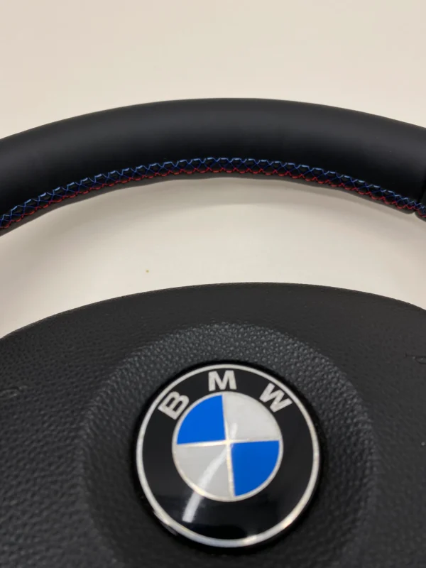 bmw e90 e92 e93 m sport steering wheel with lci paddle shifters top stitches quality